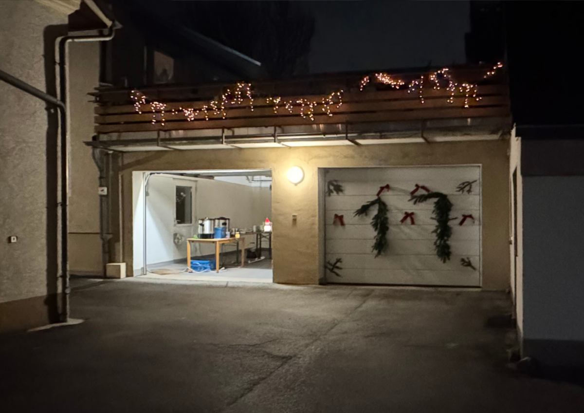 Adventstörchen Schäfer Bestattungen Bochum